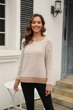 Angel Wings Printed Round Neck Dropped Shoulder Sweater Sweater Pullovers
