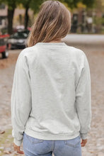 Surplice Long Sleeve Sweatshirt with Pocket Woman Sweatshirts