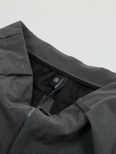 Men's High Waist Pleated Curved Pants Woman Sweatpants