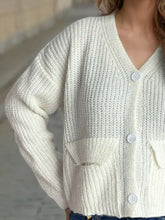 Button Down Long Sleeve Cardigan Woman Outerwear