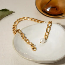 Stainless Steel Chain Pearl Anklet Bracelet Fashion Jewelry