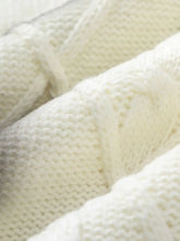 Men's Distressed Letter Round Neck Sweater Mens Tops