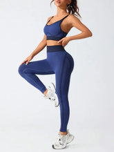 Scoop Neck Cami and High Waist Leggings Active Set Woman Activewear