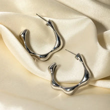Stainless Steel C-Hoop Earrings Earrings