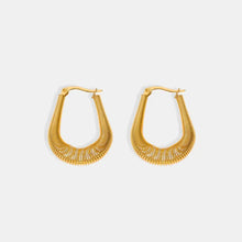 Titanium Steel U Shape Earrings Earrings