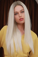 13*2" Lace Front Wigs Synthetic Long Straight 26" Heat Safe 150% Density Hair