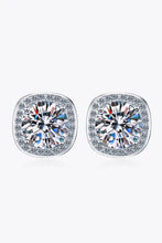 Let Me Love You 1 Carat Moissanite Stud Earrings Silver One Size Earrings