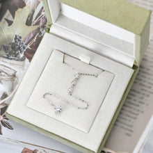 1.3 Carat Moissanite 925 Sterling Silver Drop Necklace Necklaces