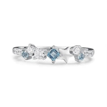 Star Inlaid Zircon Ring Fine Jewelry