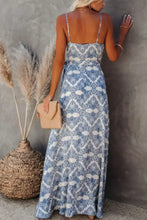 Printed Tied Maxi Cami Dress Woman Maxi Dress