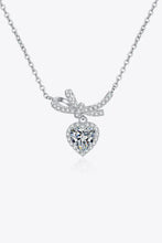 1 Carat Moissanite Heart Pendant Necklace Necklaces