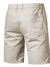 Men's Elastic Waist Shorts with Pockets Mens Bottoms