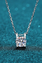 Moissanite 925 Sterling Silver Necklace Silver One Size Necklaces