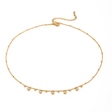 Titanium Steel Zircon Necklace Necklaces