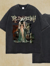 Men's Graphic Round Neck Half Sleeve T-Shirt Mens Tops