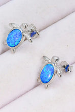 Opal Turtle Stud Earrings Earrings