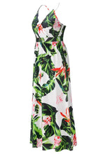Crisscross Printed Surplice Cami Dress Woman Maxi Dress