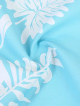 Men's Hawaiian Print Short Sleeve Button Down Shirt Mens Tops