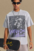 Men's Graphic Round Neck Short Sleeve T-Shirt Mens Tops