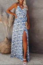 Printed Tied Maxi Cami Dress Woman Maxi Dress