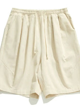 Men's Plus Size Drawstring Shorts with Pockets Mens Bottoms