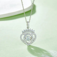 Moissanite 925 Sterling Silver Necklace Silver One Size Necklaces