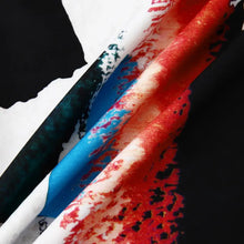 Men's Plus Size Abstract Print Short Sleeve Button-Down Casual Shirt Mens Tops