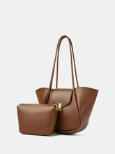 PU Leather Shoulder Bag with Pouch Shoulder Bags