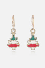 Christmas Theme Alloy Earrings Style E One Size Earrings