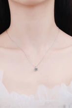 Minimalist 925 Sterling Silver Moissanite Pendant Necklace Necklaces