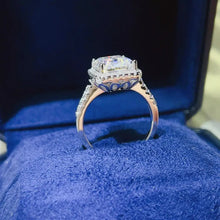5 Carat Moissanite 925 Sterling Silver Ring Fine Jewelry