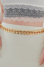 Adjustable Curb Chain Belt Belts