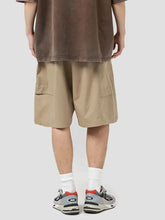 Men's Plus Size Pocketed Shorts Khaki Mens Bottoms