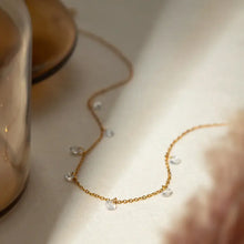 Stainless Steel Rhinestone Pendant Necklace Fashion Jewelry