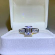 3 Carat Moissanite 925 Sterling Silver Ring Rings