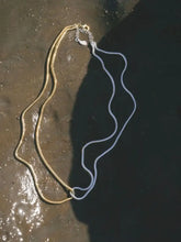 18K Gold-Plated Stainless Steel Two-Tone Necklace Necklaces