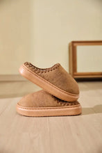 Thermal Round Toe Platform Slippers Woman Slippers