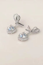 2 Carat Moissanite 925 Sterling Silver Heart Earrings Earrings