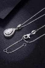1.5 Carat Moissanite 925 Sterling Silver Teardrop Necklace Necklaces