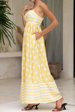 Polka Dot Square Neck Cami Dress Casual Dresses