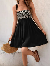 Tie Shoulder Mini Cami Dress Casual Dresses