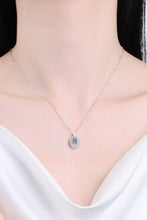Adored 925 Sterling Silver Rhodium-Plated 1 Carat Moissanite Pendant Necklace Necklaces