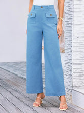 High Waist Wide Leg Pants Woman Pants