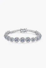 925 Sterling Silver 10.4 Carat Moissanite Bracelet Necklaces