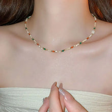 Alloy Pearl Beaded Necklace Fashion Jewelry