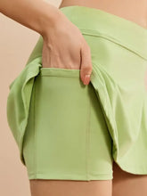 High Waist Active Skort with Pockets Woman Activewear
