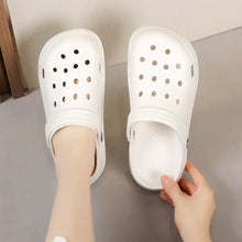 Round Toe Platform Slippers Woman Slippers