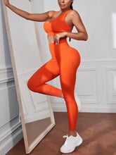 Sport Tank and Leggings Set Woman Activewear
