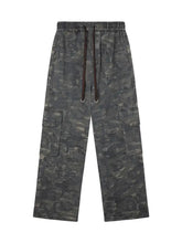 Men's Camouflage Cargo Drawstring Pants Camouflage Woman Sweatpants