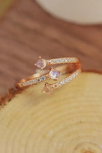 High Quality Natural Moonstone 925 Sterling Silver Ring Rings